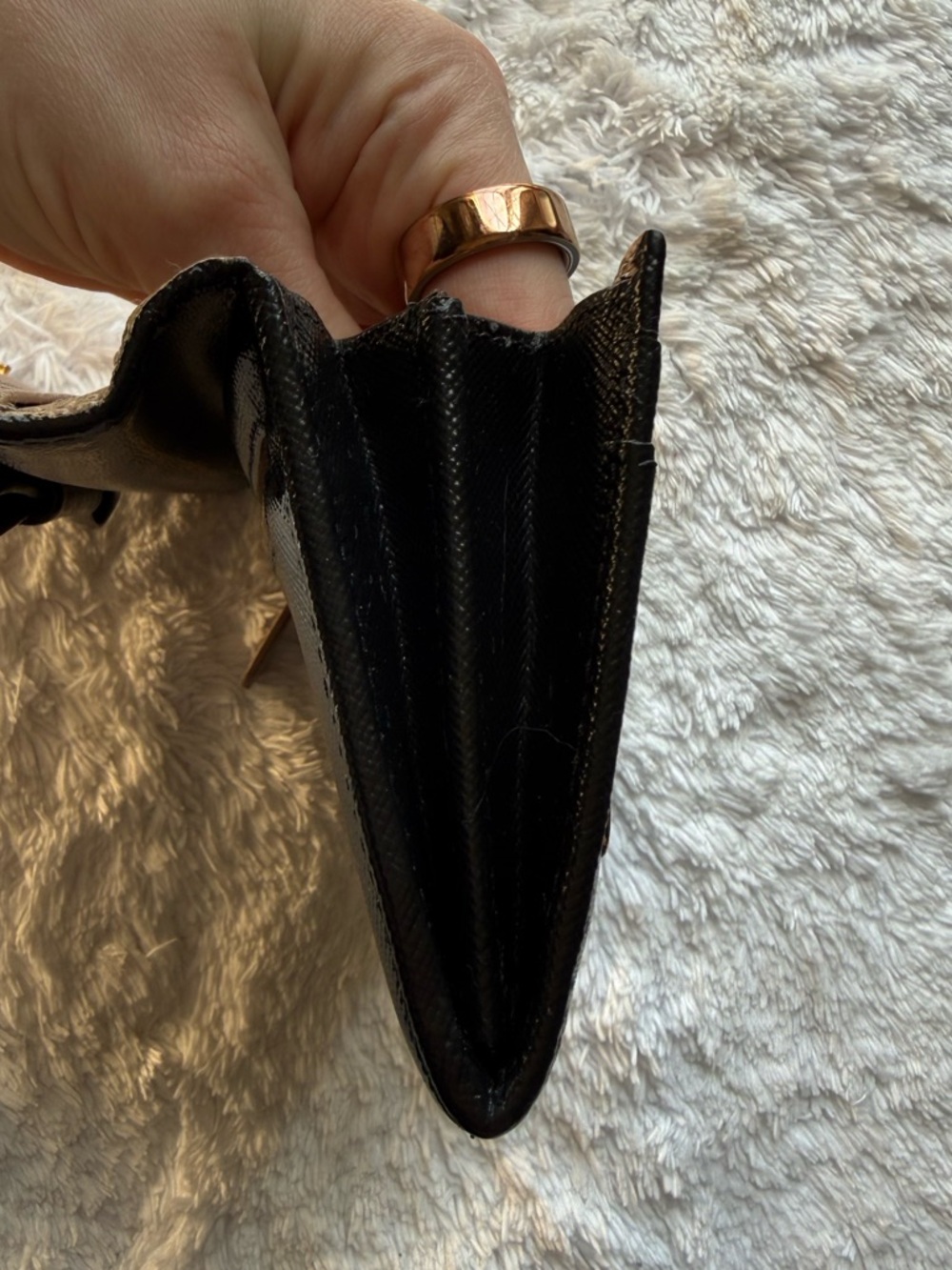 Prada Saffiano Fiocco Wallet - Picture 9 of 13